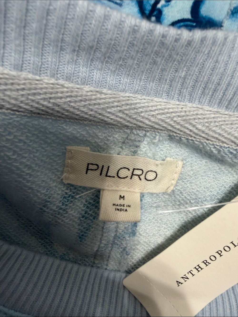 NWT Pilcro Batik Oversized Sweatshirt - Picture 6 of 7